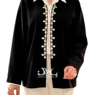 کت مجلسی کرپ مشکی