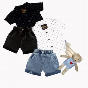 ست پیراهن و شلوارک پسرانه