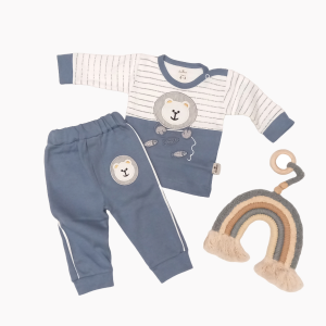 بلوز و شلوارک پسرانه خرس و ماهی