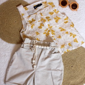 تاپ و شلوارک دخترانه