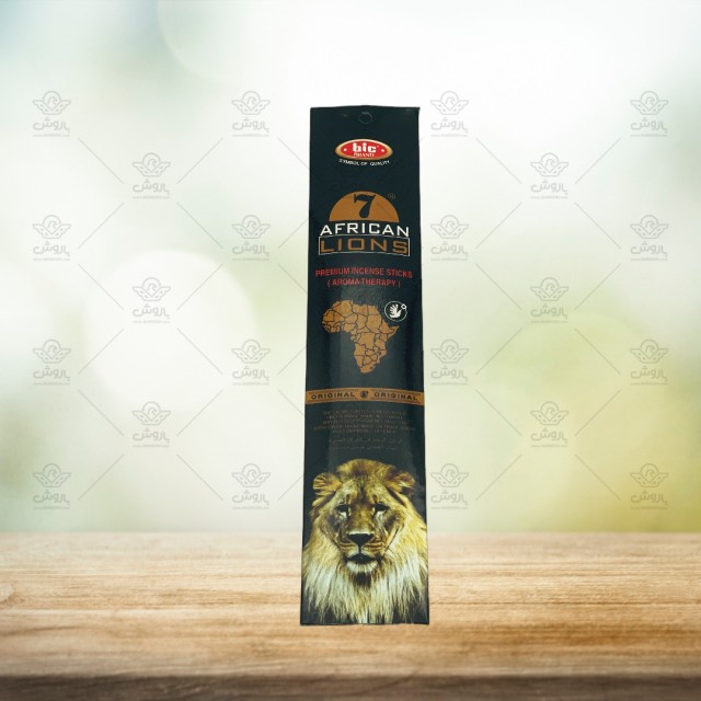 عود خوشبو کننده بیک bic مدل هفت شیر آفریقایی 7 african lions