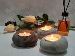 بررسی جا شمعی بتنی و چوبی