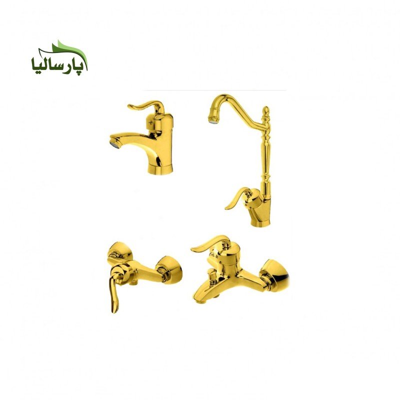ست شیرآلات اهرمی مدل قاجاری