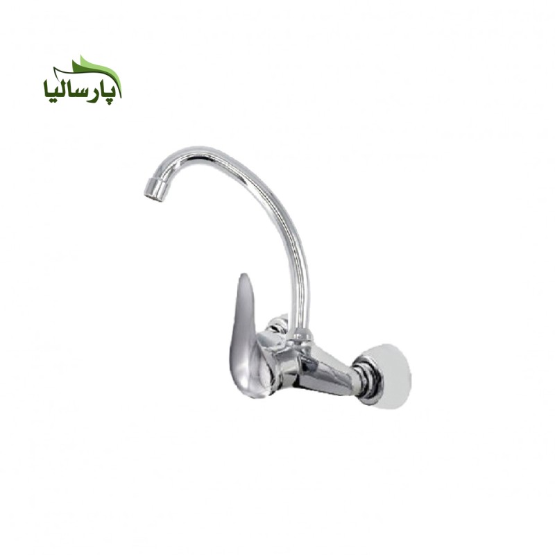 شیر روشویی دیواری دسته اهرمی
