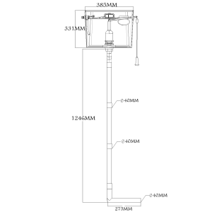 فلاش تانک شوک مدل ماربل