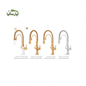 شیر ظرفشویی شاوری دو منظوره سکه مدل آریو