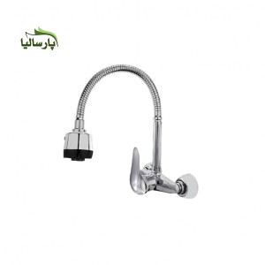شیر ظرفشویی دیواری فنری