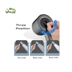 سر دوش حمام ماساژور استپ دار