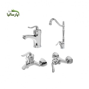ست 4 عددی شیرآلات مدل قاجاری