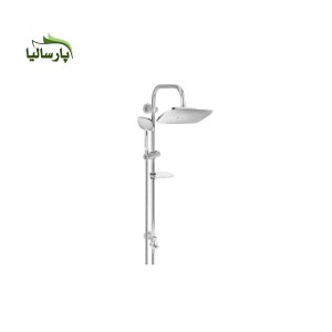 مجموعه 2 عددی شیر حمام مدل قاجاری و علم دوش دوکاره رسوبگیر