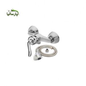 مجموعه دو عددی شیر توالت قاجاری و شلنگ
