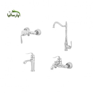 ست 4 عددی شیرآلات مدل بامبو