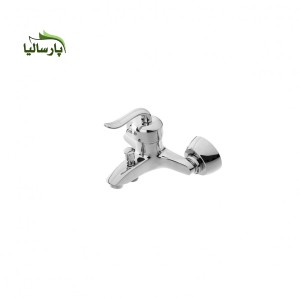 مجموعه دو عددی شیر حمام مدل قاجاری و علم دوش استیل