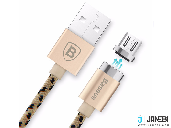 کابل شارژ و انتقال داده آهن ربایی بیسوس Baseus Insnap Series Micro USB Magnetic Cable