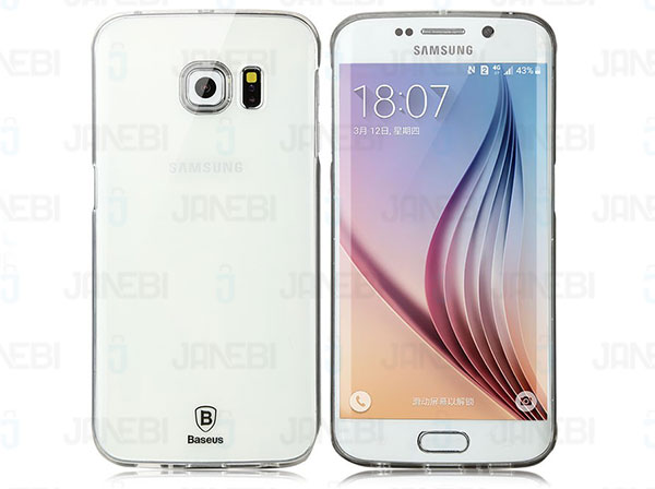 قاب محافظ شیشه ای Samsung Galaxy S6 Edge مارک Baseus