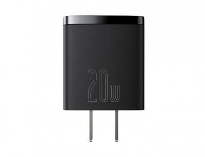 مینی فست شارژر دیواری بیسوس Baseus compact quick charger U+C 20W CN CCXJ-01