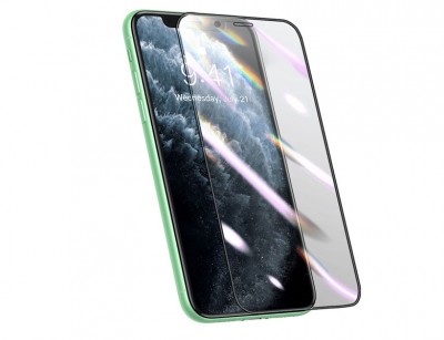 محافظ صفحه نمایش منحنی تمام صفحه Baseus 0.25mm SGAPIPH61S-HA01 برای  iP XR/11 6.1inch
