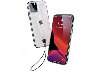 قاب محافظ شفاف Baseus Transparent Key Phone Case WIAPIPH65S-QA02 برایiP11 Pro Max 6.5inch（2019）