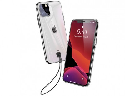 قاب محافظ شفاف Baseus Transparent Key Phone Case WIAPIPH58S-QA02 برایiP11 Pro 5.8inch（2019）