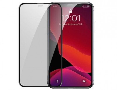 محافظ صفحه نمایش حریم شخصی تمام چسب Baseus tempered glass SGAPIPH58S-WC01 برایiPX/XS/11 Pro 5.8inch（2019）(پک دوتایی)