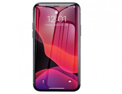 محافظ صفحه شیشه ای تمام شیشه Baseus 0.3 mm SGAPIPH65-LS02 برای iP XS Max/11 Pro Max 6.5
