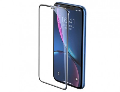 محافظ صفحه نمایش شیشه منحنی تمام صفحه Baseus full-screen SGAPIPH61-WA01 برای iP XR 6.1inch