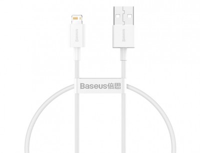کابل و لایتنینگ  USB به iP 2.4A فست شارژر  0.25 متری Baseus Superior Series Fast Charging Data Cable  CALYS-02