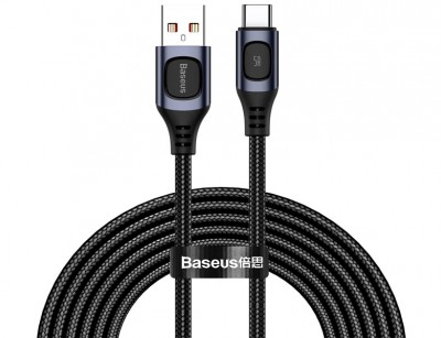 کابل سوپر شارژ تایپ سی بیسوس Baseus Flash Multiple Fast Charge CATSS-B0S به طول دو متر و توان 5 آمپر