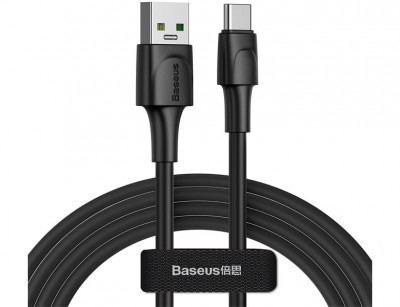 کابل فست شارژ و انتقال داده بیسوس Baseus White Series Quick Charging CATSW-G01 به طول 2 متر و توان 5 آمپر