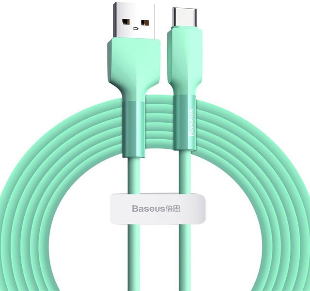کابل USB به Type-C بیسوس Baseus Silica gel cable CATGJ-A06 دو متری