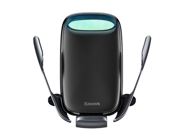 پایه نگهدارنده هوشمند و شارژر وایرلس بیسوس Baseus Milky Way Electric Bracket Wireless Quick Charge 15W