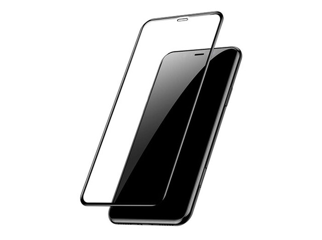 محافظ صفحه نمایش شیشه ای دوتایی بیسوس آیفون Baseus 0.23mm Screen Protector Apple iPhone X/XS