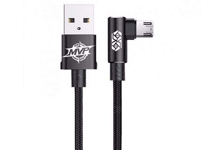 کابل میکرو یو اس بی بیسوس Baseus MVP Elbow Micro USB Cable 1m
