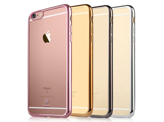 محافظ ژله ای بیسوس آیفون Baseus Shining Case Apple iPhone 6/6s