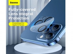 محافظ دوربین برای پک 2تایی محافظ لنز دوربین شیشه ای آیفون Baseus Camera Lens  SGAPIPH61P-AJT02 برای iP 12 Pro 6.1inch 2020 بیسوس