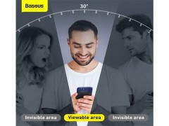 خرید محافظ صفحه نمایش حریم شخصی تمام صفحه بیسوس Baseus 0.3mm Anti-peeping SGAPIPH67N-TG01 برای iP 12 Pro Max 6.7inch 2020(پک دوتایی)