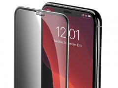 محافظ صفحه نمایش حریم شخصی تمام چسب Baseus tempered glass SGAPIPH61S-WC0 برایiP XR/11 6.1inch（2019）(پک دوتایی)