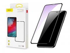 محافظ شیشه ای منحنی ضد اشعه تمام صفحه Baseus Full coverage SGAPIPH61-KD01 برای iP XR 6.1inch