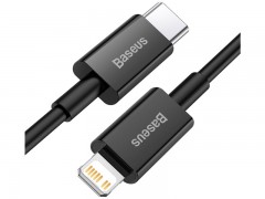 کابل و لایتنینگ فست شارژ Type-C به IP دو متری بیسوس Baseus CATLYS-A02 Lightning Data Cable CATLYS-C01 با توان 20 وات