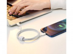 کابل و لایتنینگ فست شارژ Type-C به IP دو متری بیسوس Baseus Superior Series Data Cable CATLYS-A02 با توان 20 وات