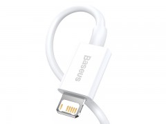 کابل و لایتنینگ فست شارژ  USB به iP دو متری  Baseus Superior Series Fast Charging Data Cable 2.4A CALYS-C03