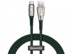 کابل Type-C بیسوس Baseus Water Drop-shaped Lamp SuperCharge Cable CATSD-N01 به طول دو متر و توان 66 وات