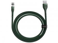 کابل فست شارژ مغناطیسی یو اس بی به تایپ سی 5A بیسوس Baseus zinc CATXC-M02 به طول 1 متر