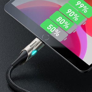 کابل فست شارژ تایپ سی به لایتنینگ بیسوس Baseus Fish Eye Cable CATLYY-01  به طول یک متر و توان 20 وات