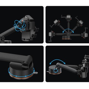 هولدر موبایل داخل خودرو بیسوس Baseus Easy Control Clamp Car Holder SUYK020001