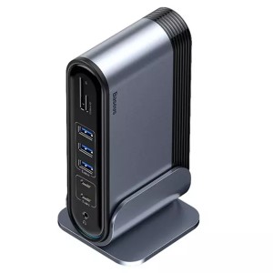 هاب 16 پورت بیسوس Baseus Working Station Multifunctional Type-C CAHUB-BG0G
