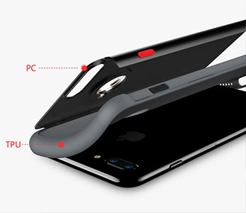 قاب دو لایه بیسوس گوشی آیفون 7 plus