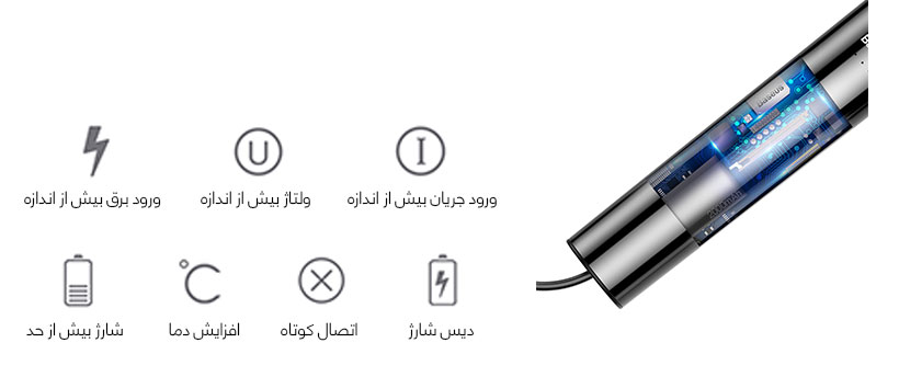 پاور بانک بیسوس Baseus 2000mAh Power Bank