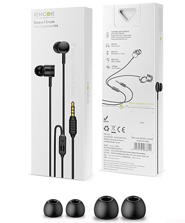 هندزفری سیمی بیسوس Baseus H04 Wire Earphone