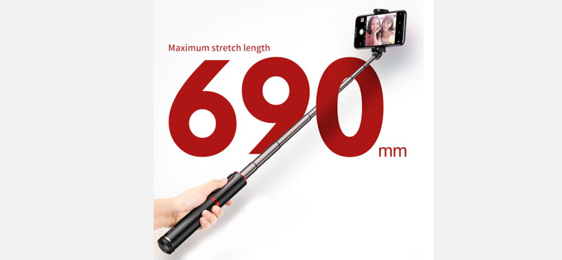 طراحی و ساختار Baseus Bluetooth Selfie Stick